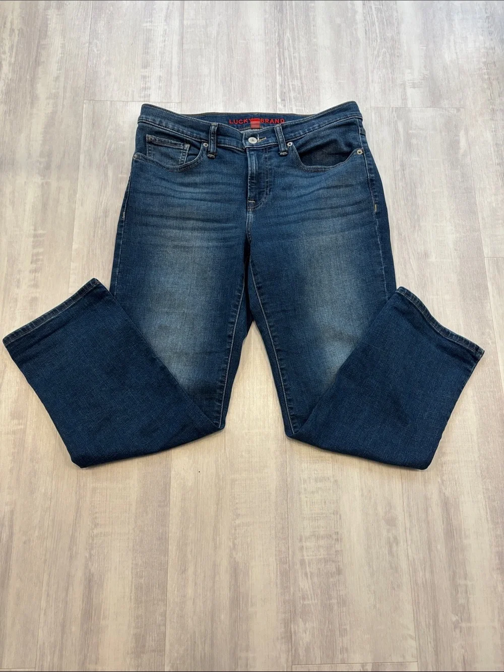 Lucky Brand Sweet Mid Rise Crop Women's Dark Indigo Jeans 8/29